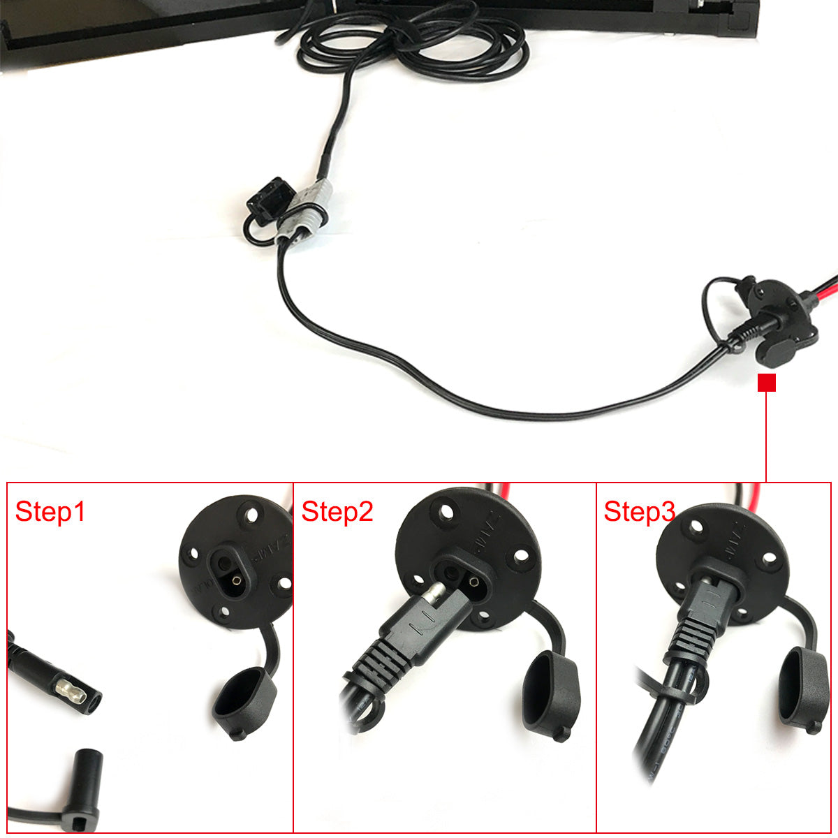 ACOPOWER SAE zu Anderson Adapter