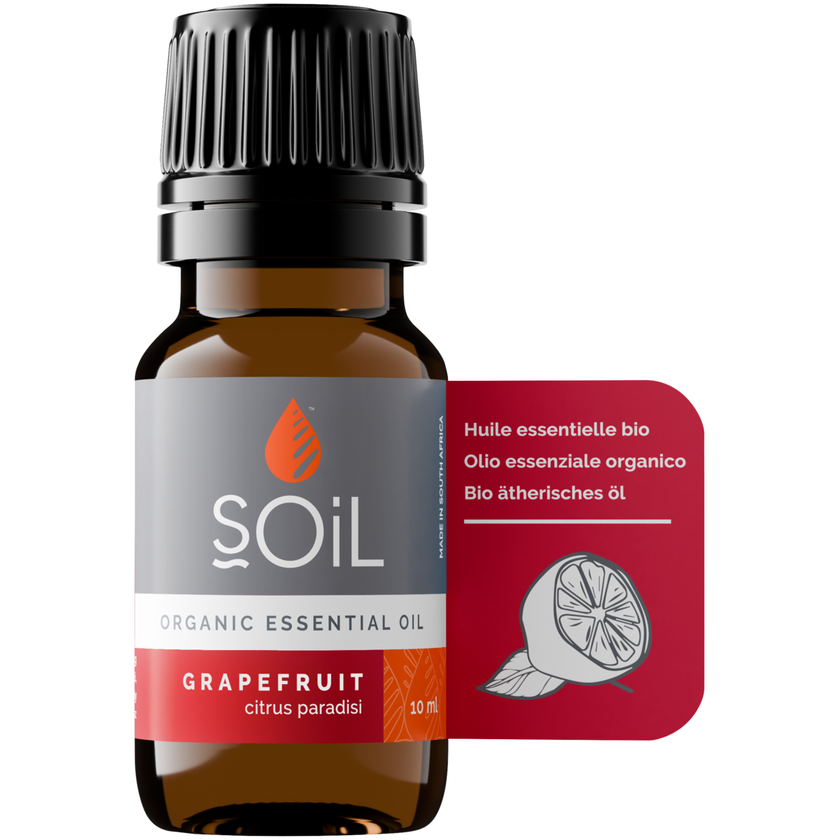 Bio Grapefruit Ätherisches Öl (Citrus Paradisi) 10ml