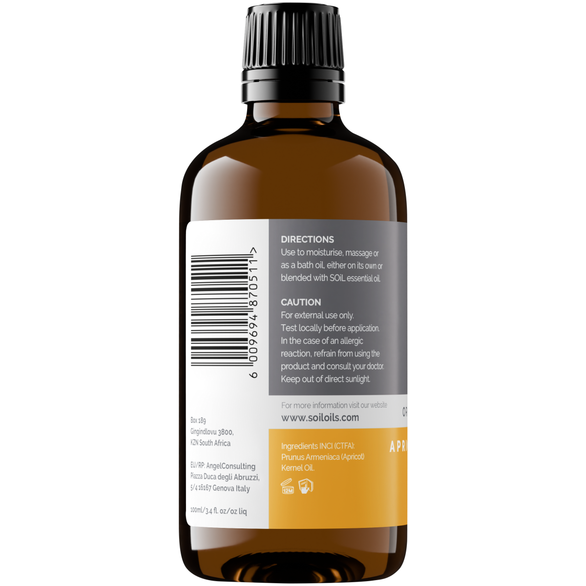 Bio Aprikosenkernöl (Prunus Armeniaca) 100ml