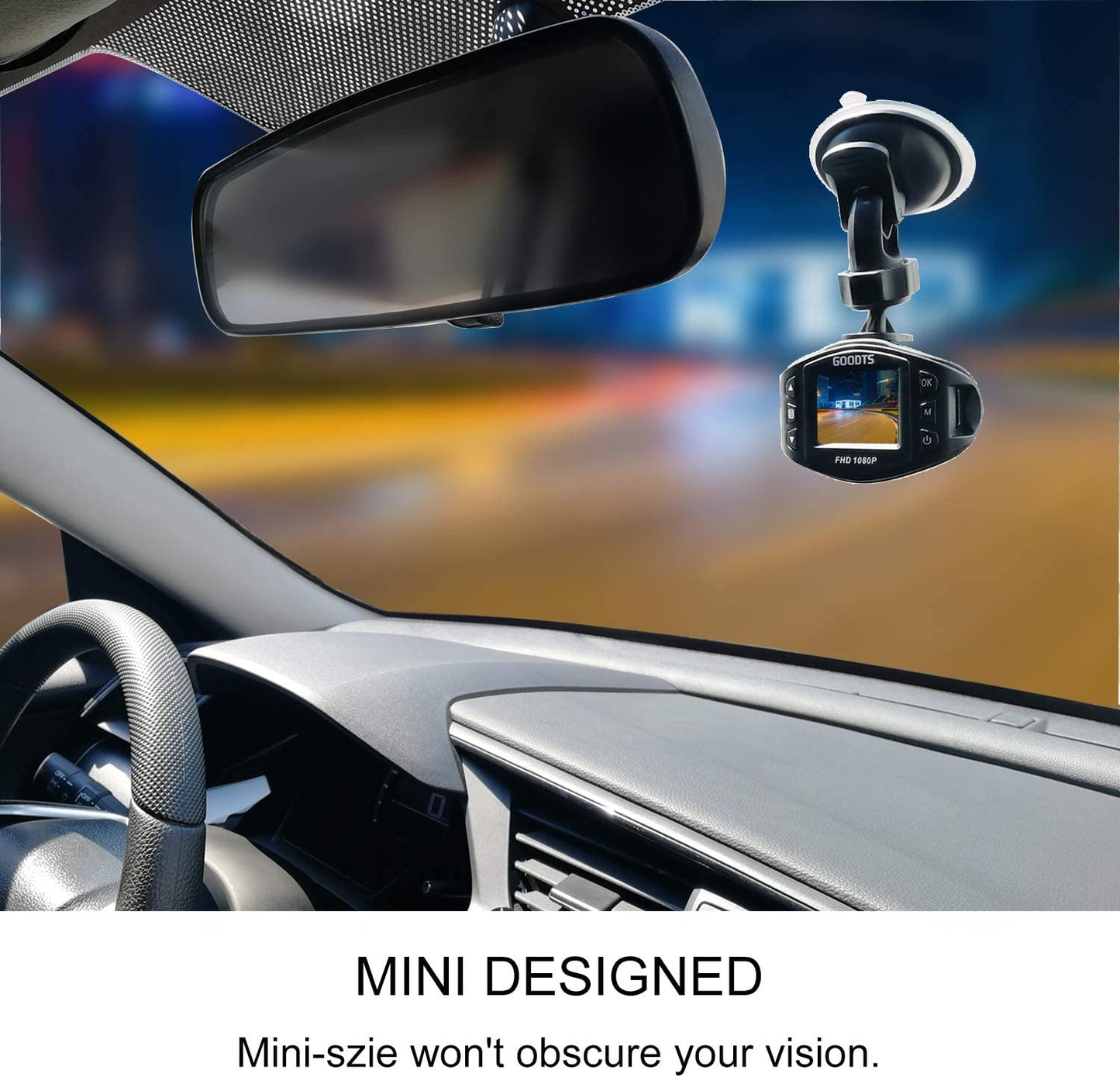 1080P Mini Auto Kamera Dashcam