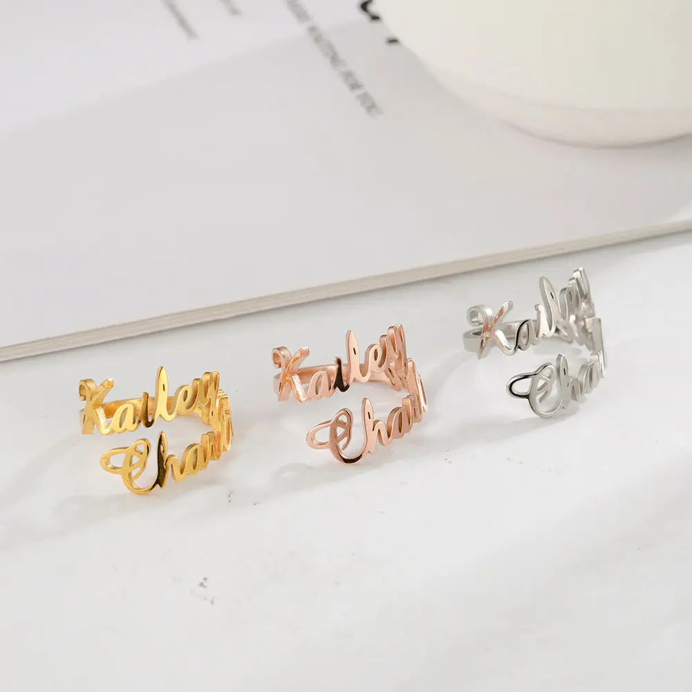 Namensring – Ring mit individuellem Namen