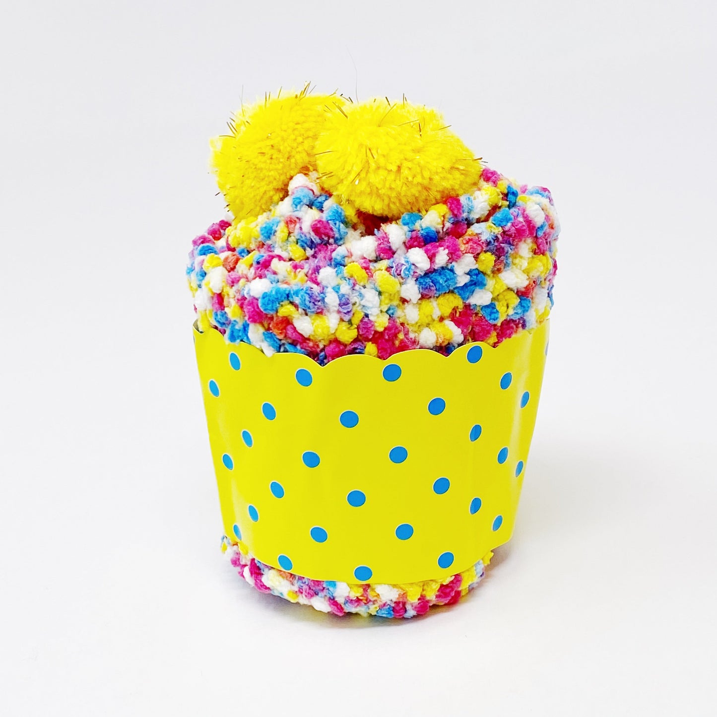 Flauschige Pompon-Konfetti-Socken