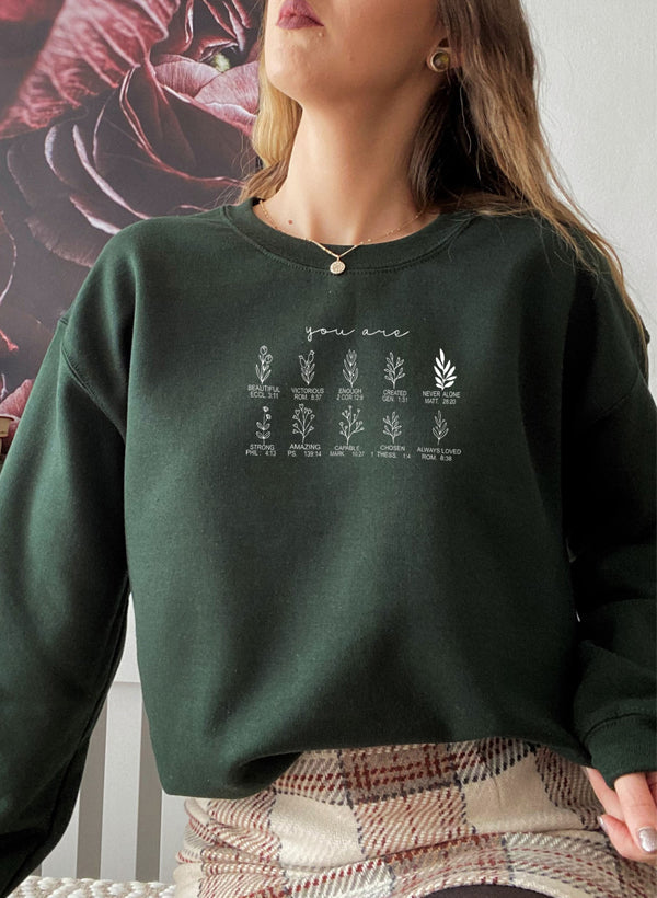 Bibelsprüche Sweatshirt