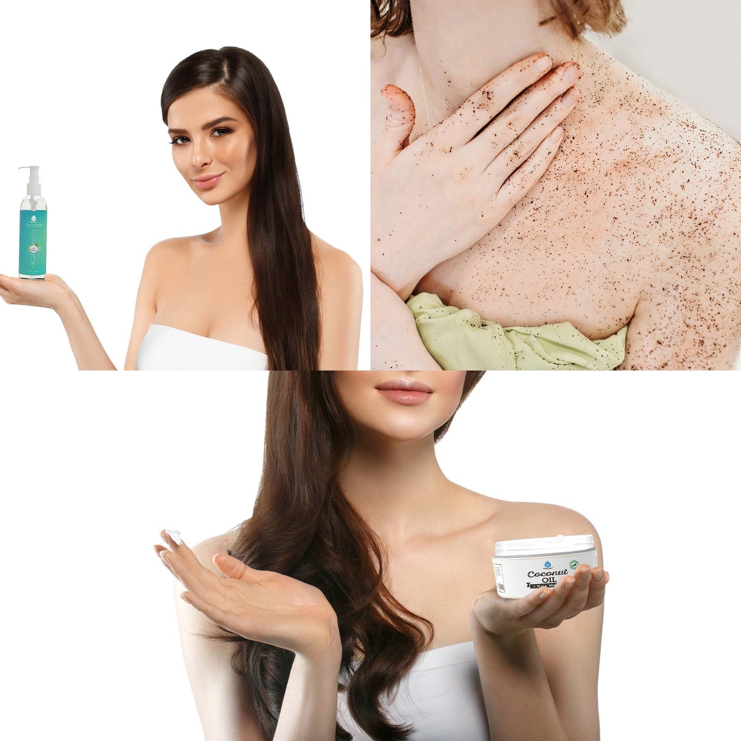 Ultimatives Kokosnuss-Beauty-Set