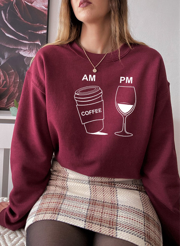 Kaffee & Wein Sweatshirt