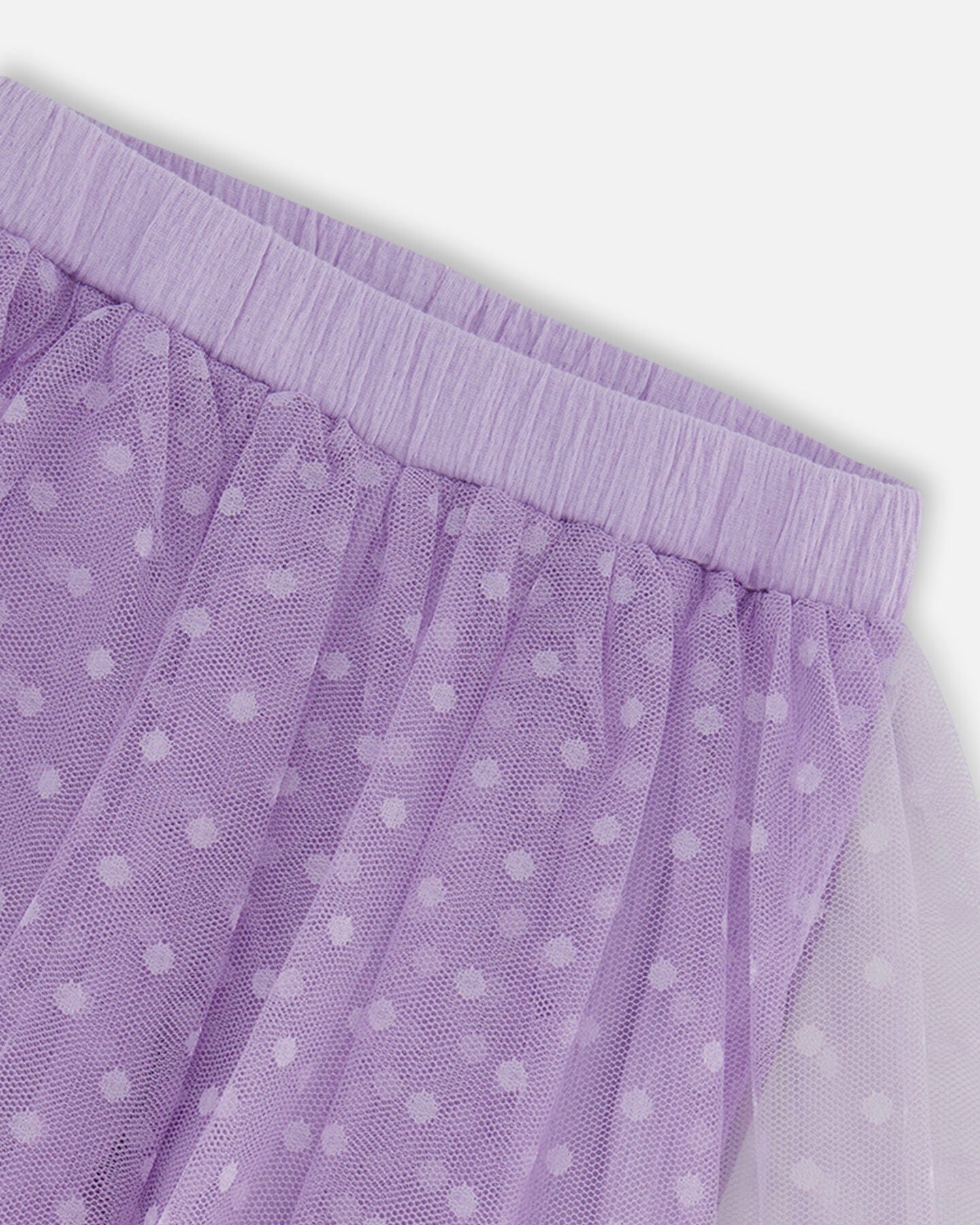 Biker-Shorts mit Meshrock Flieder
