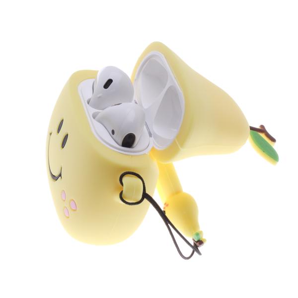 3D Birnen-Design Air Pods Silikonhülle