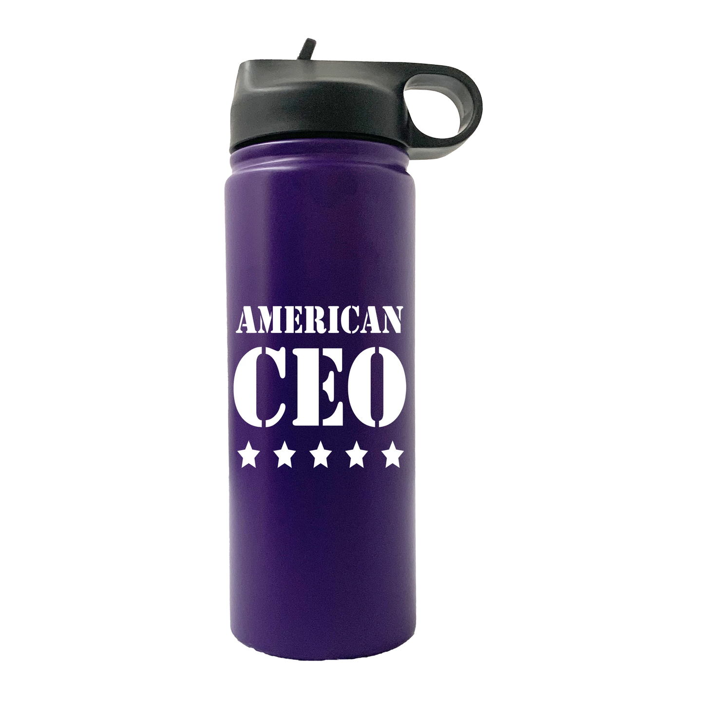 Five Star Amerikanischer CEO 20oz Sport-Trinkflasche