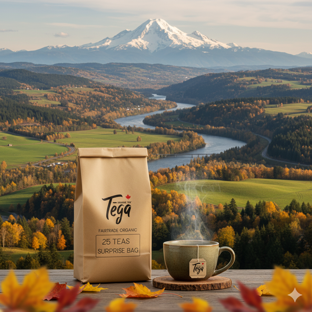 Tega Fairtrade Tee-Sampler – 25 Teebeutel