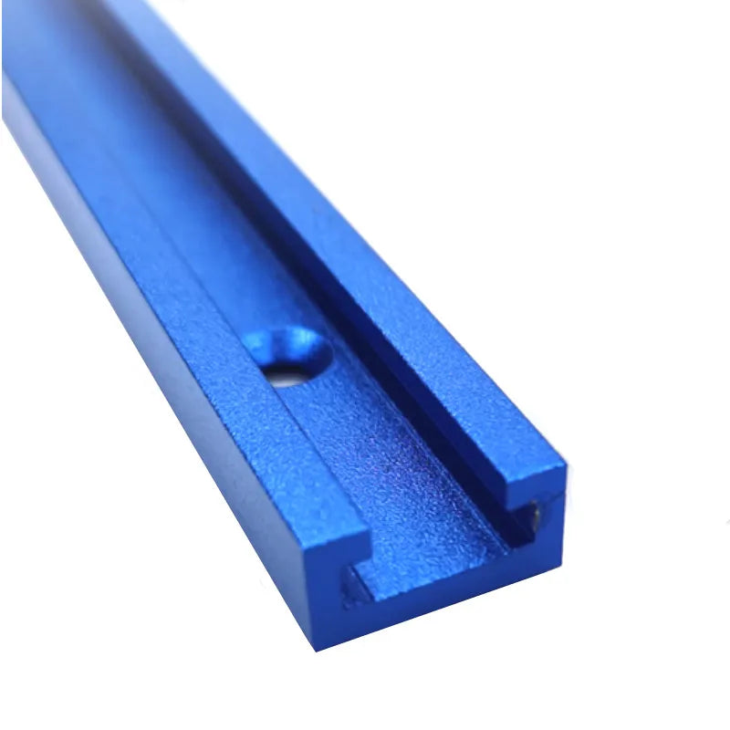 T-Nut-Schiene Aluminium Holzbearbeitung Schlitz Gehrungsführung Vorrichtung für Oberfrästisch Bandsägen Heimwerkerwerkzeug Länge 300/400/500/600/800MM