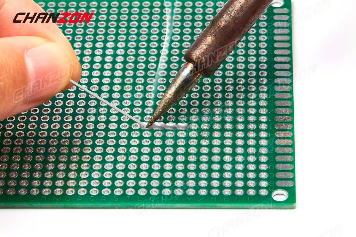 34 Pcs Double Sided PCB Board Tinned ( 2X8 3X7 4X6 5X7 7x9 cm ) Prototype Kit FR4 Printed Universal Circuit Perfboard for DIY