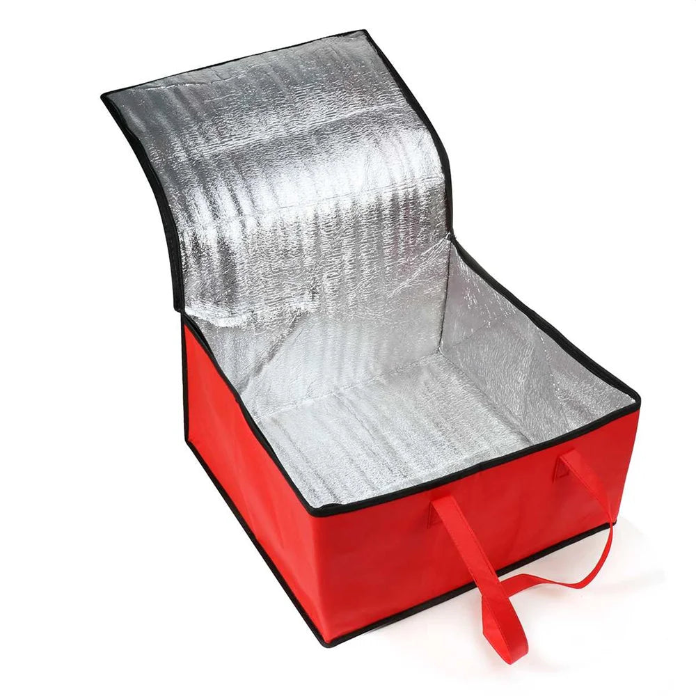 Wasserdichte isolierte Kühltasche, faltbarer Picknickkorb, Kühlbox, Thermische Lunchtasche, tragbare Essensliefertasche, Pizzatasche