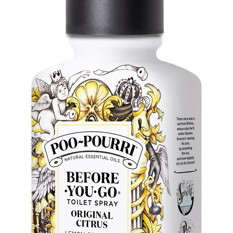 PooPourri Original Citrus (120ml) Zitrone + Bergamotte + Zitronengras