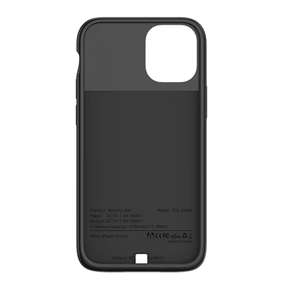 iPhone 12 Mini 5.4 Schwarzes Ladecase