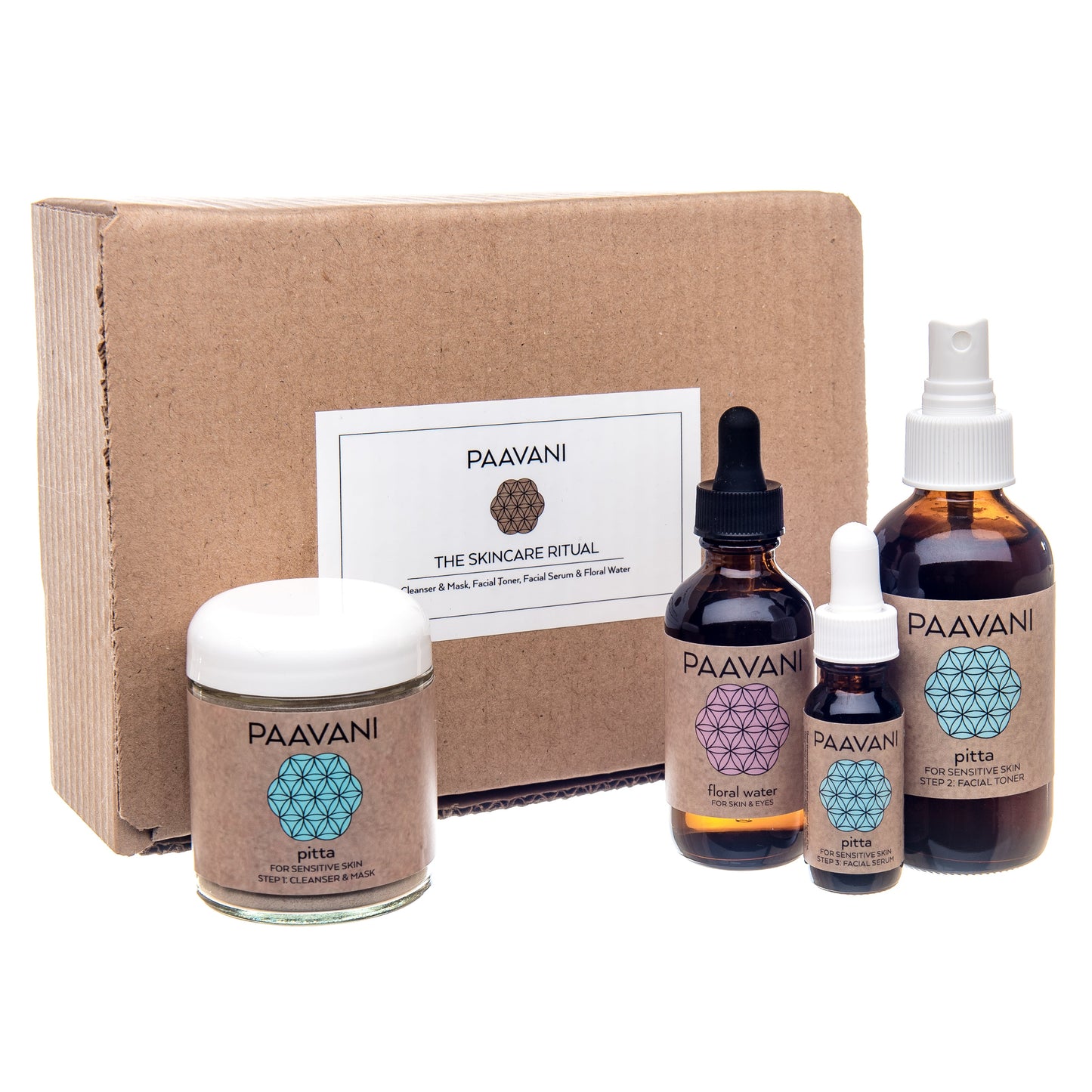 Pitta Hautpflegeritual | Ayurvedisches Set für empfindliche & reaktive Haut