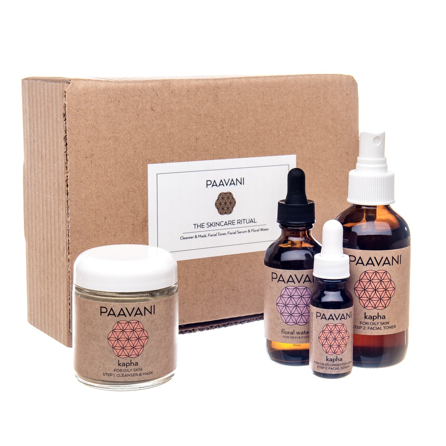 Kapha Hautpflegeritual | Ayurvedisches Set für fettige & unreine Haut