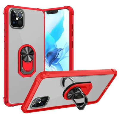 iPhone 12 6.1” Hybrid-Hülle mit magnetischem Ringständer