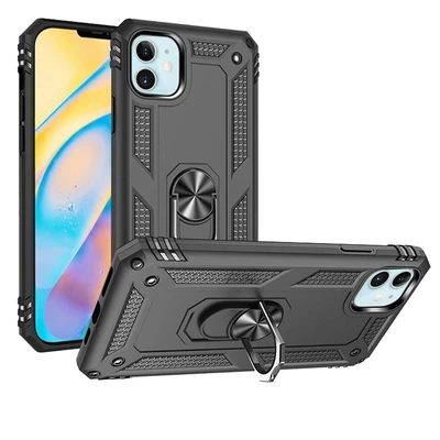 iPhone 12 5.4" Hybrid Hülle mit Magnetring