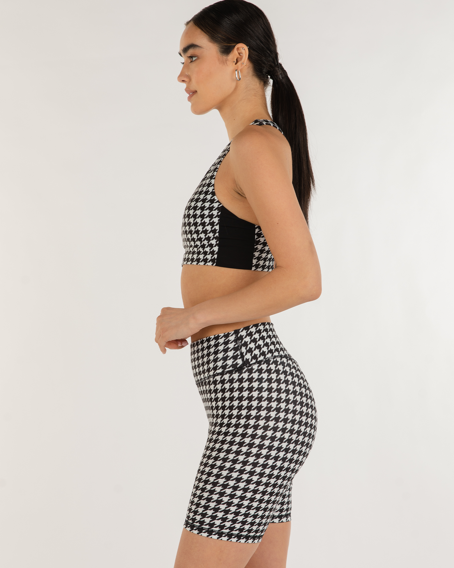 Elsa Fleece V-Ausschnitt Longline BH