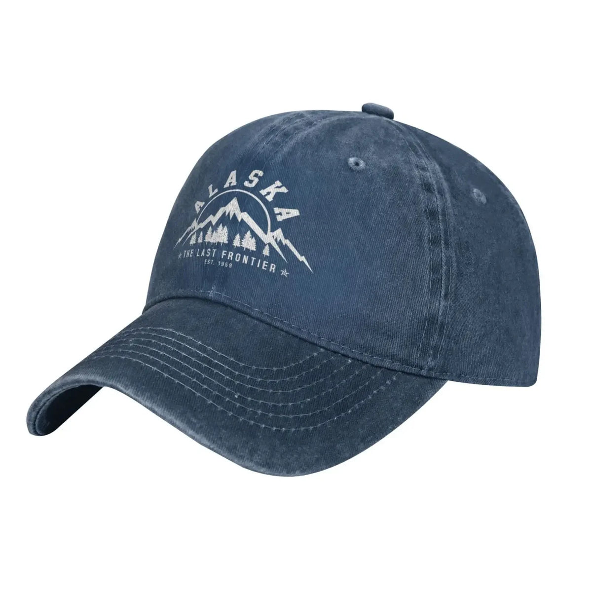 Alaska Est 1959 Mountains Baseball Cap Women Men Dad Hat Golf Cowboy Hat Trucker Hat Fishing hat
