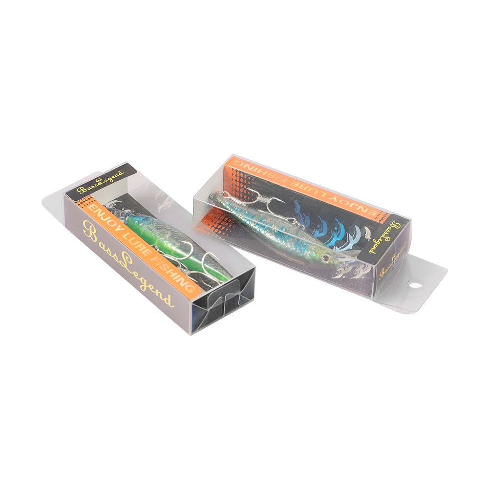 BassLegend Angeln Künstlicher Köder Suspending Minnow Flacher Wobbler Jerkbait Shad Bass Hecht Köder 128 SP 78 F 65 SP
