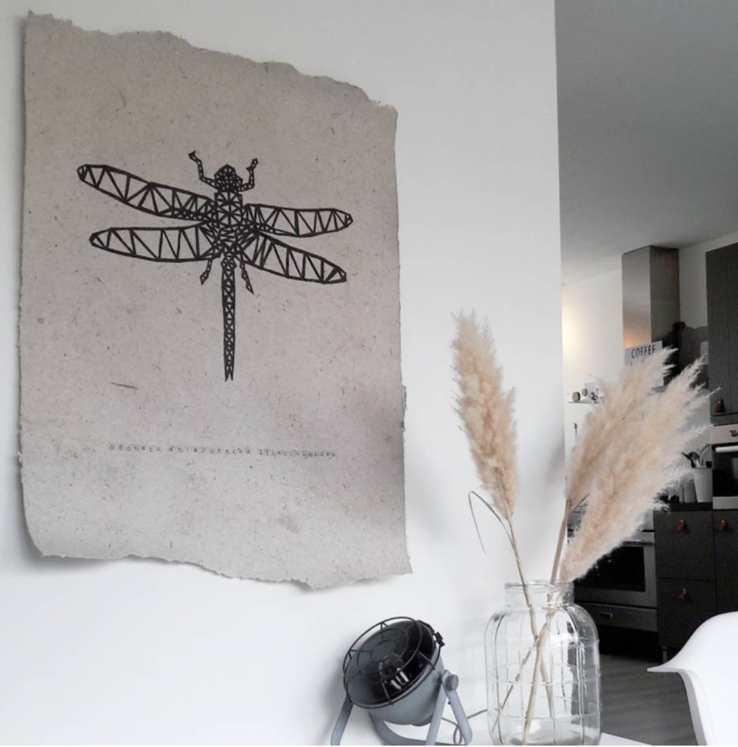 POSTER - DRAGONFLY - 2 sizes