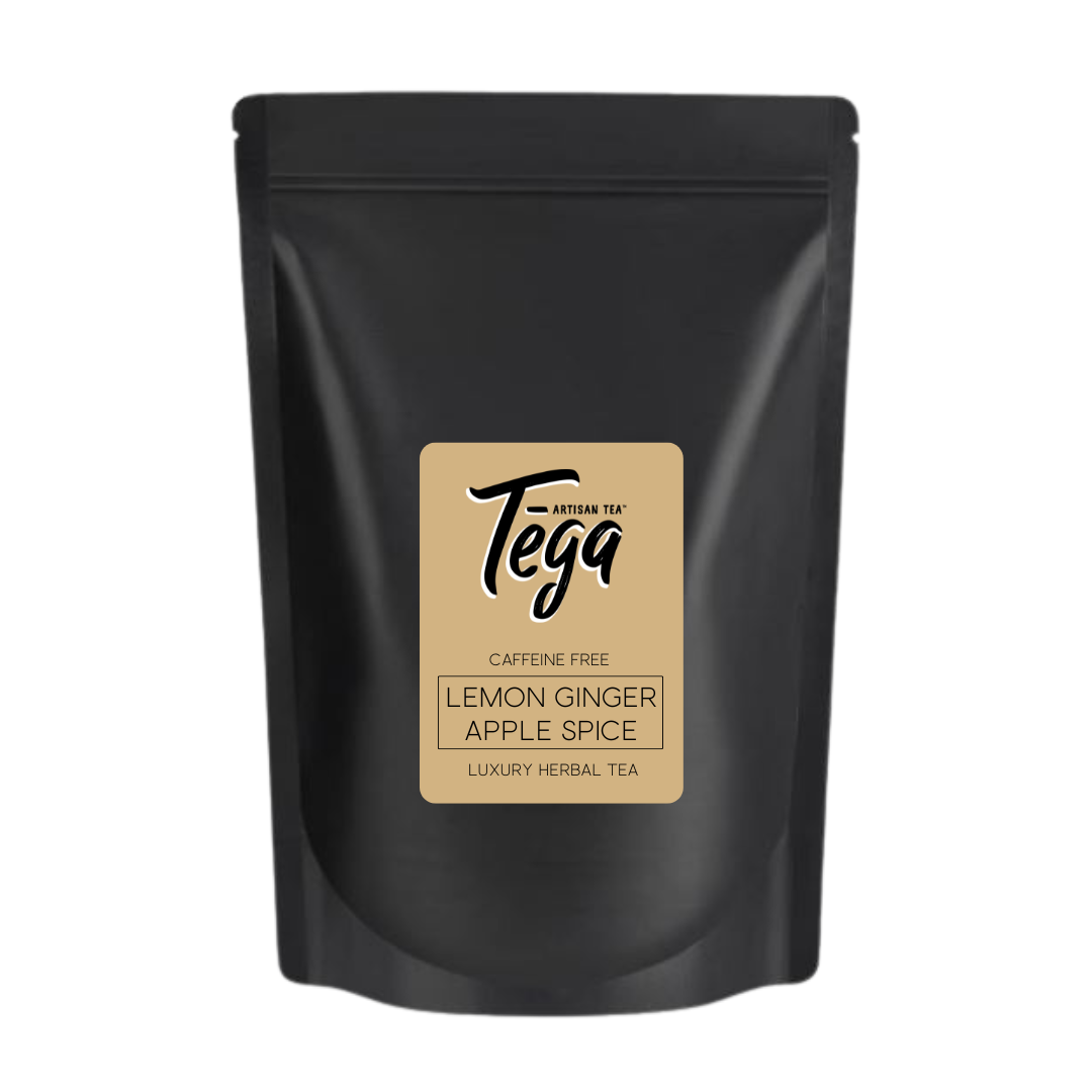 Zitronen-Ingwer-Apfel-Gewürz-Kräutertee