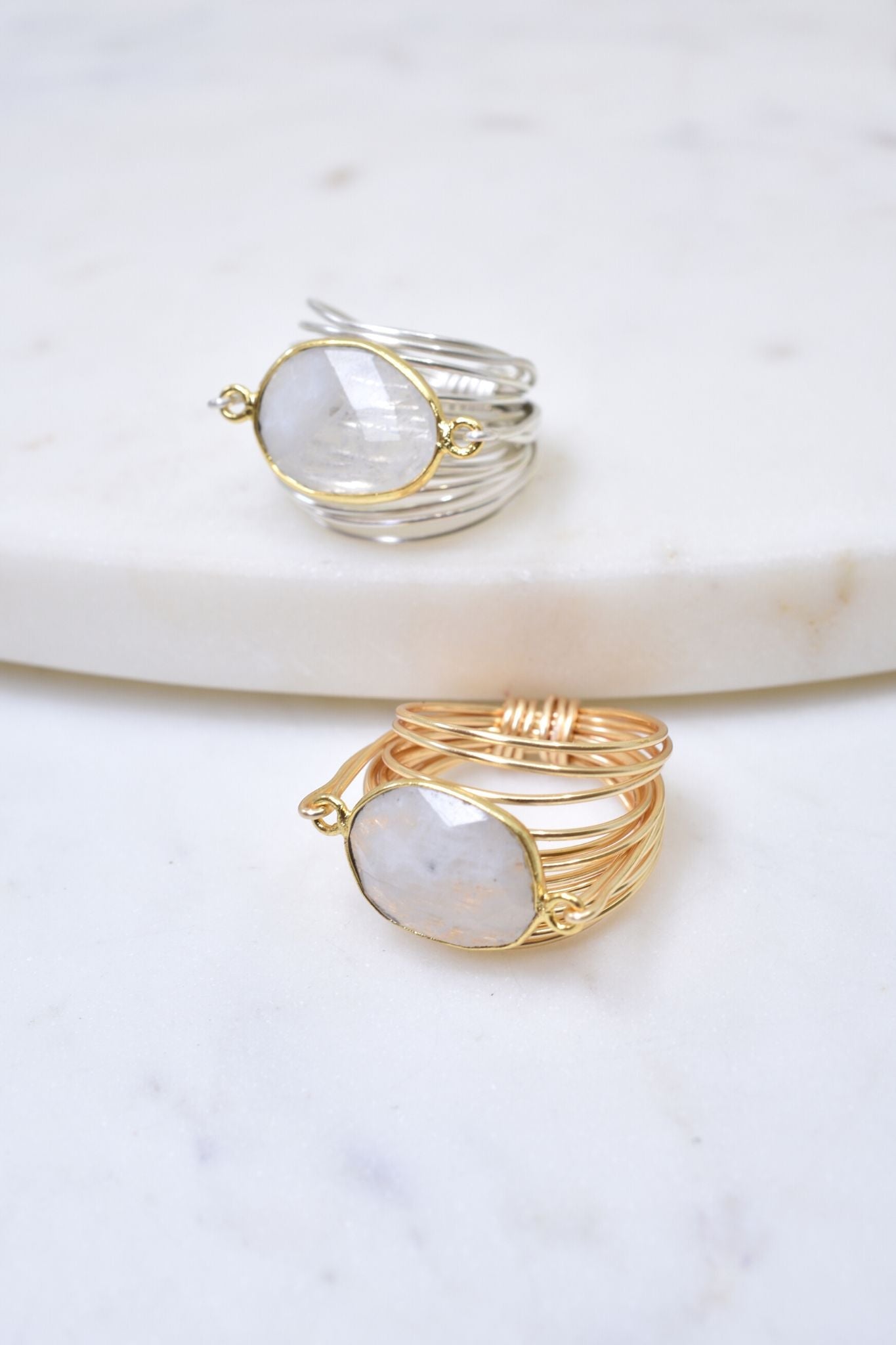 Torrey Ring mit Mondstein