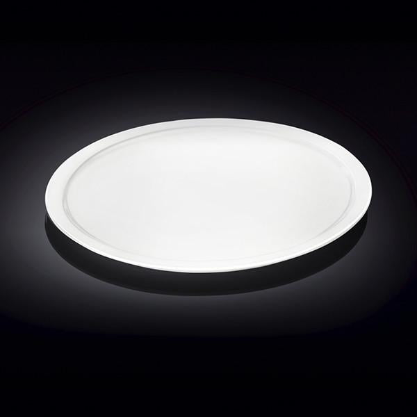 Weißer persönlicher Pizzateller 14 Zoll | 35,5 cm