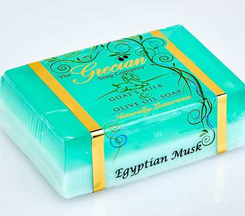 Half Goat's Milk, Half Olive Oil Soap-Egyptian Musk
