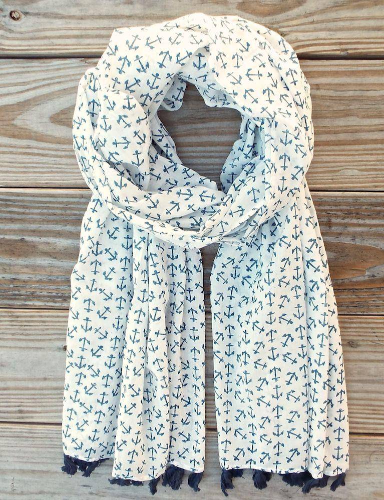 Anchor Blue Schal