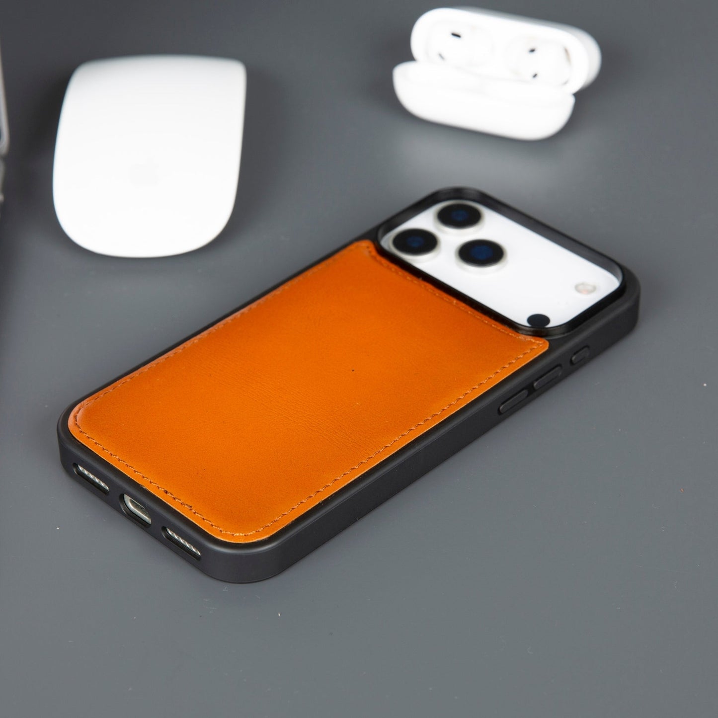 Casper iPhone 17 Pro Leder-Folio-Case – MagSafe-kompatibel