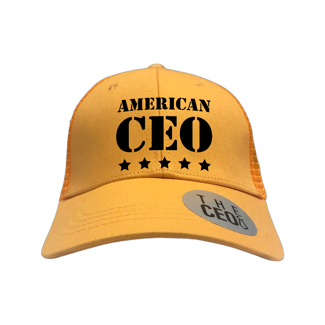 Five Star American CEO Embroidered Trucker Hat