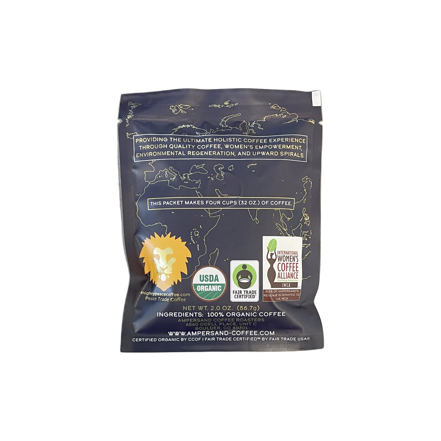 Fair Trade Bio Premium Kongo Kaffee 56 g Packungen