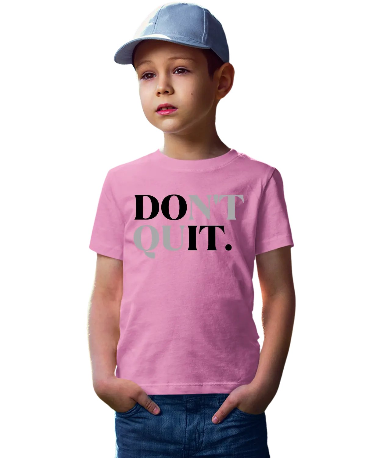 Don't Quit Unisex Jugend-T-Shirt