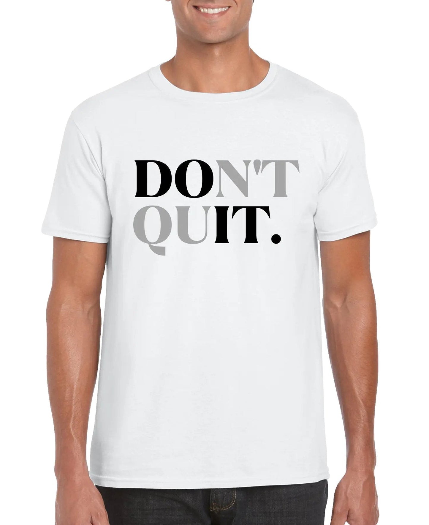 Don't Quit Herren Unisex T-Shirt