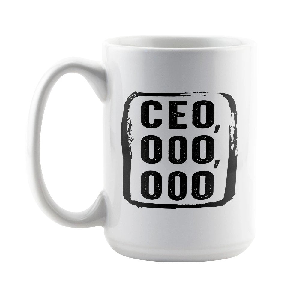 CEO,OOO,OOO 15oz Tasse