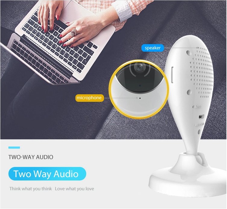 1080P HD Kabellose Mini-Sicherheits-WLAN-Kamera