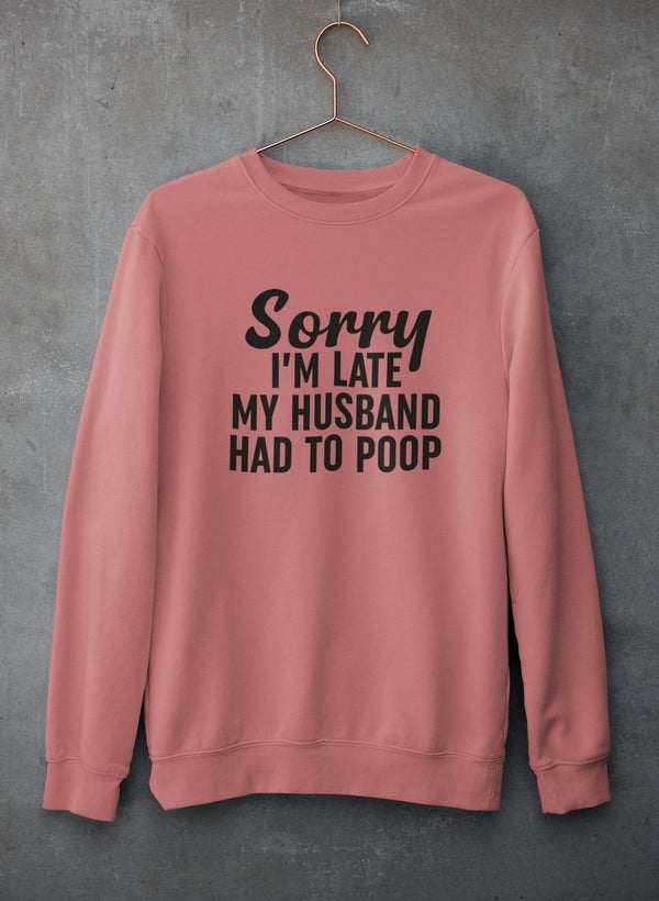 Sorry I'm Late Kapuzenpullover
