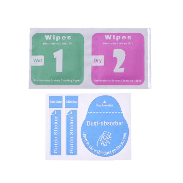 Durchsichtiges iPhone 11 Pro / X / XS Panzerglas mit Kleber 5,8"