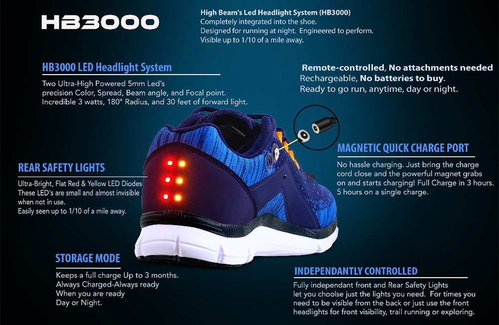 High Beam Herren Night Runner Schuhe