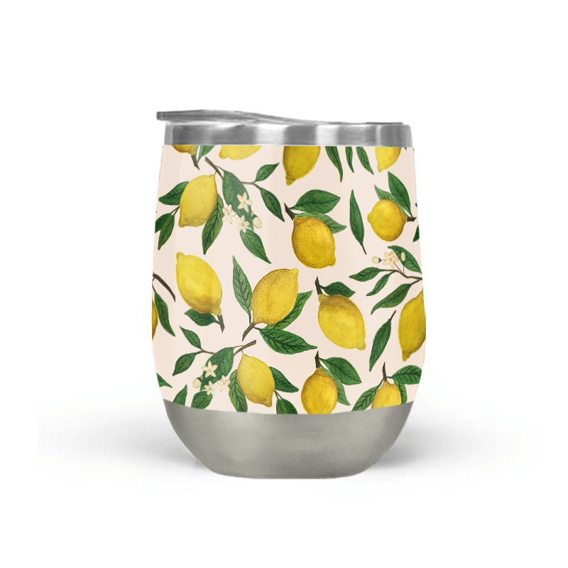 Stielloser Weinbecher „Zitronenblüte“