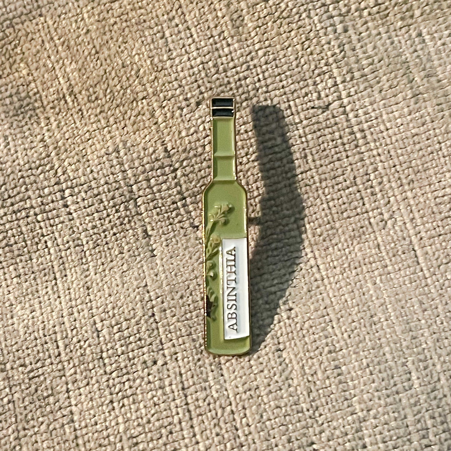 Absinthia Bottle Pin