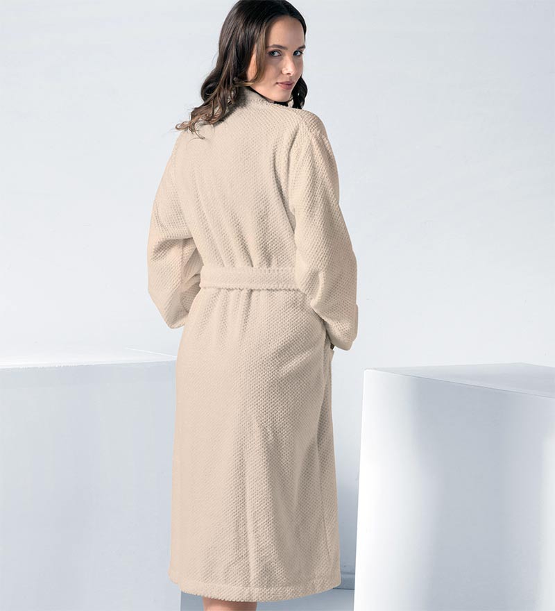 Damen-Frottee-Kimono-Bademantel – Ausverkauf