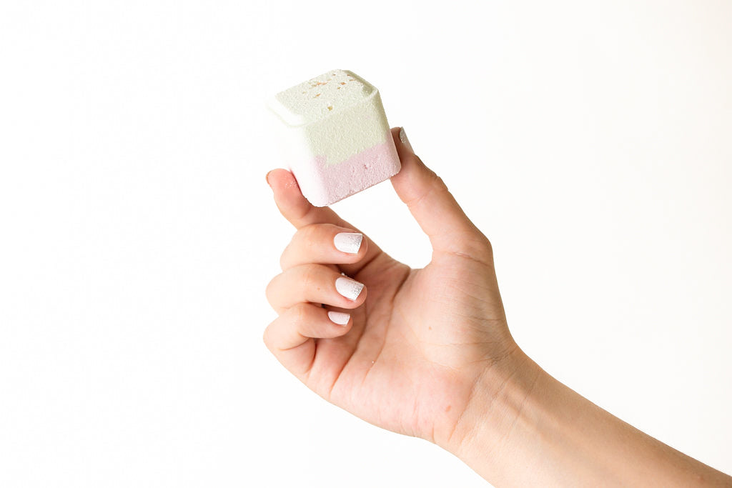CBD Dusch-Dampf-Tabletten Geschenkset mit CBD – 5 große Fizzies (THC-frei)