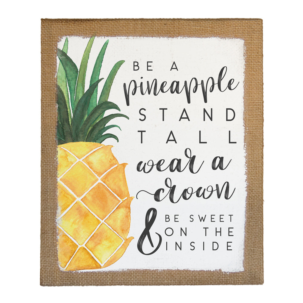 Sei eine Ananas