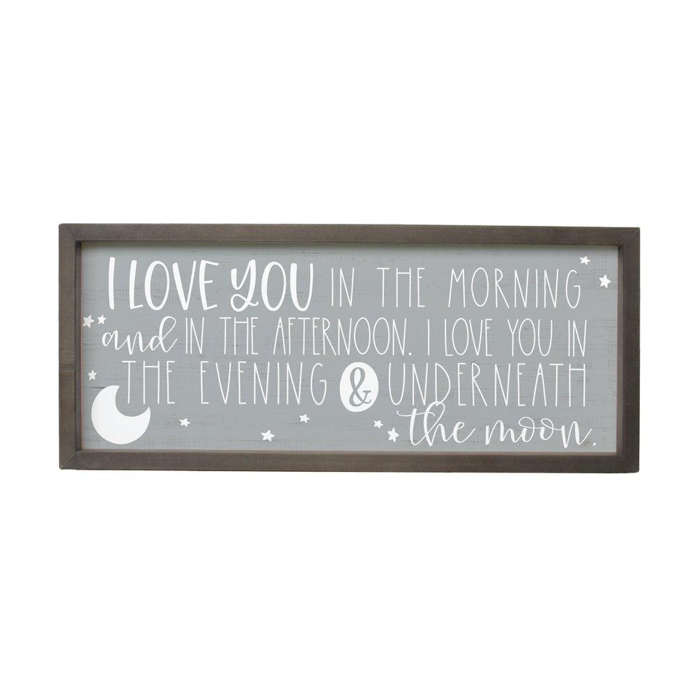 Ich liebe dich am Morgen