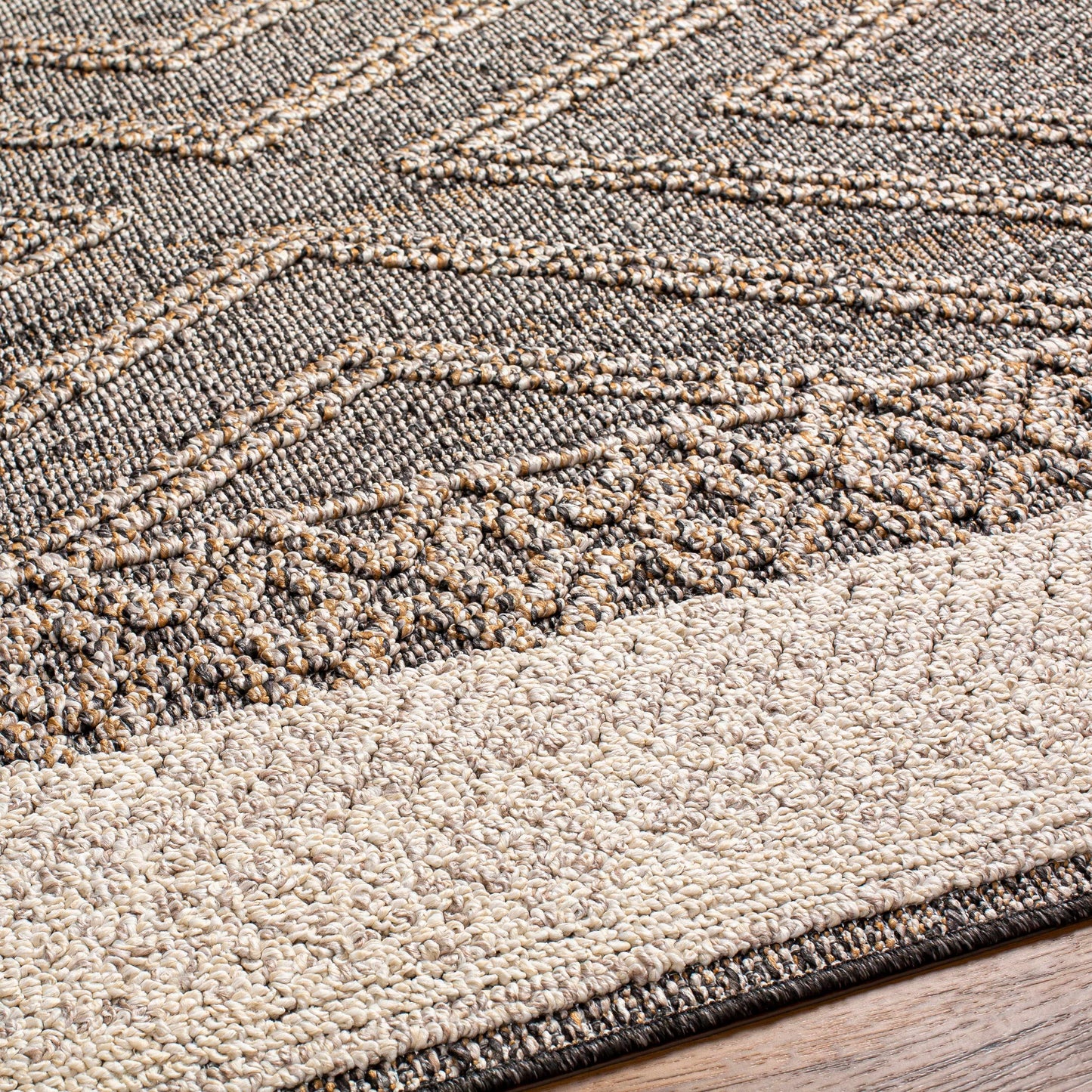 Beige Anthrazit Areli Teppich