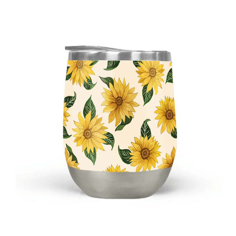 Stielloser Weinbecher „Sommer-Sonnenblume“