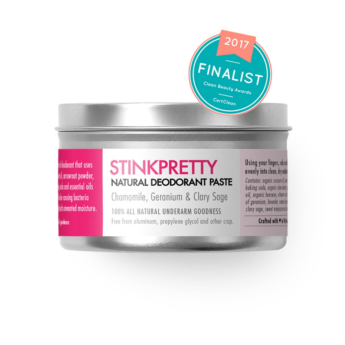 StinkPretty – natürliches Deodorant mit Geranie & Muskatellersalbei